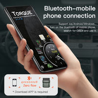 KUULAA ELM327 V1.5 skaner OBD2 Bluetooth 4.0 OBD 2 narzędzie diagnostyczne do samochodów dla IOS Android PC ELM 327 skaner czytnik OBDII 3